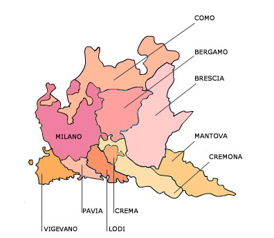 Le diocesi della Lombardia
